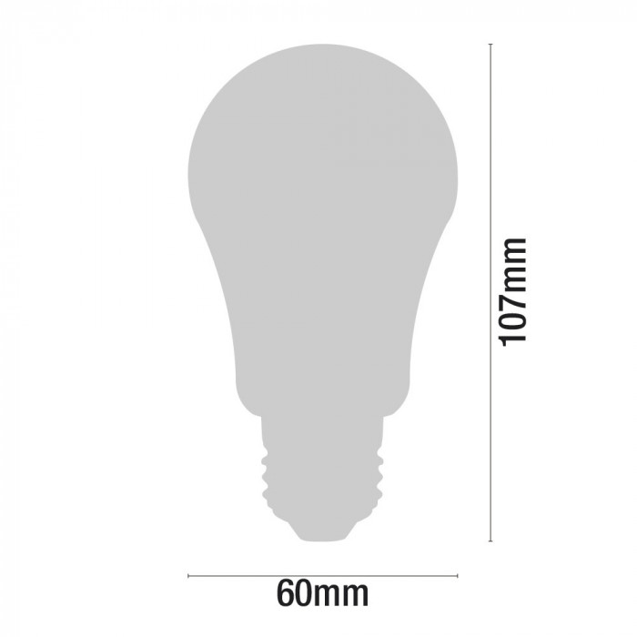 Bombilla LED E14 4W blanco cálido 470 lm, set 3 u.