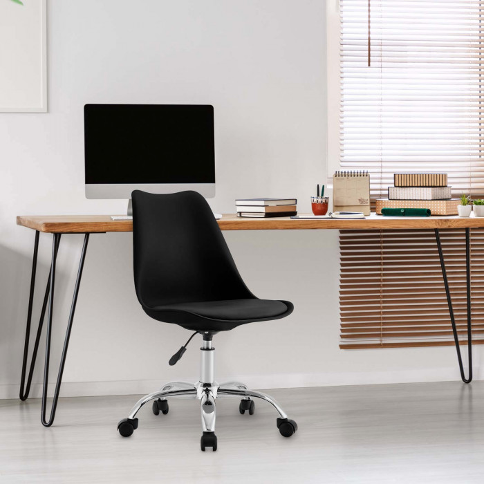 Escritorio Nórdico Moderno Ideal Home Office + Silla Eames